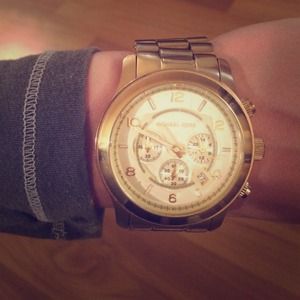 Micheal Kors Gold Boyfriend Watch
