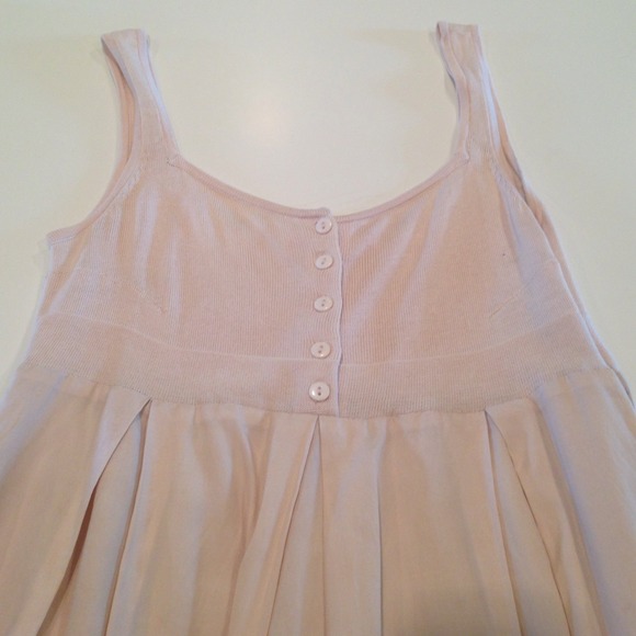 Dorothy Lee short pale pink/nude spring dress