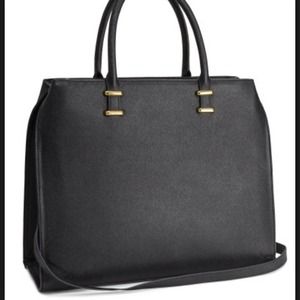 Black handbag