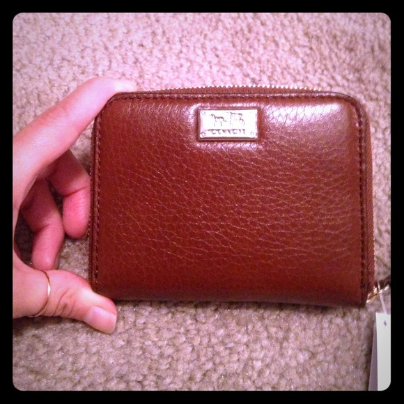 Authentic coach wallet