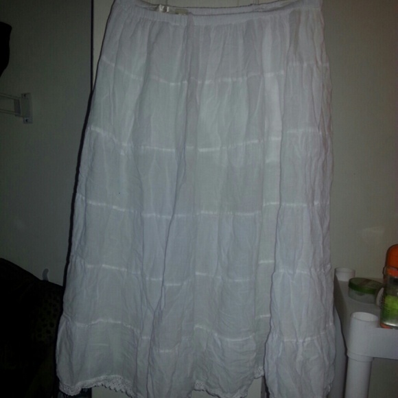 White Summer Skirt