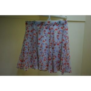 BCBGeneration Floral Skirt