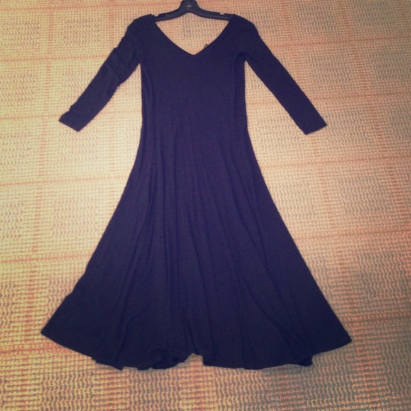 Ralph Lauren black cotton dress