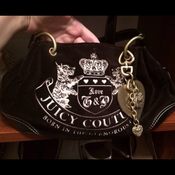 Sold Juicy Couture Heritage Crest Baby Bag Black