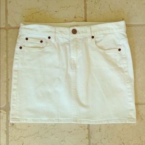 J. Crew denim skirt