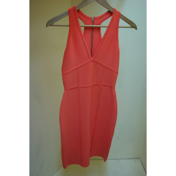 Prom BCBG Max Azria Tangerine Cocktail Dress