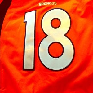 Official NFL #18 Manning jersey for the Broncos