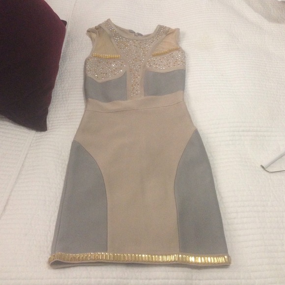 Jemor jeweled body hugging dress