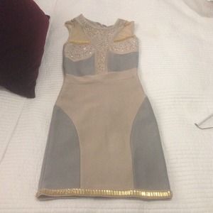 Jemor jeweled body hugging dress