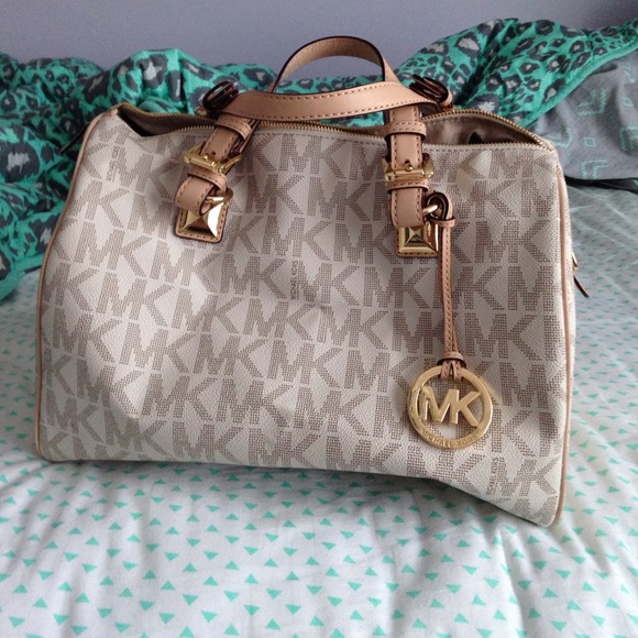 MK bag Grayson satchel large