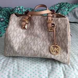 MK bag Grayson satchel large