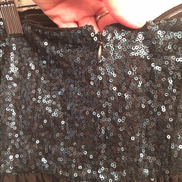 Hi-Low Sequin Dress - Picture 3 of 4