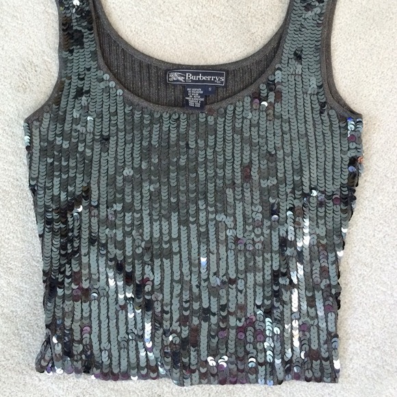 BURBERRY Shimmery,sequined ,Holiday top - Picture 2 of 3