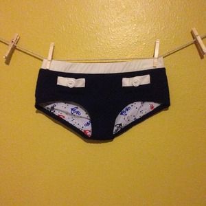 Nanette Lepore sailor swim bottom (M)