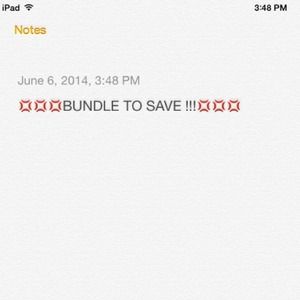 💢💢💢BUNDLE TO SAVE 💢💢💢
