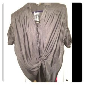 Trendy button up shirt!