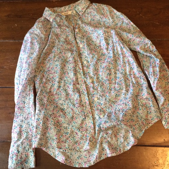 Floral button up ON HOLD