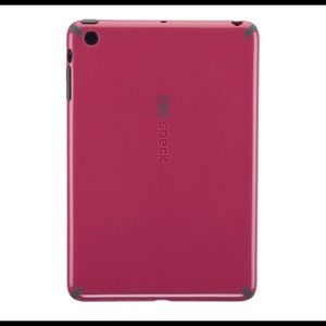 iPad mini raspberry/cool grey Speck case