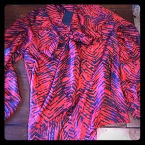 Rachel Zoe shirt bundle w/ ann Taylor skirt.