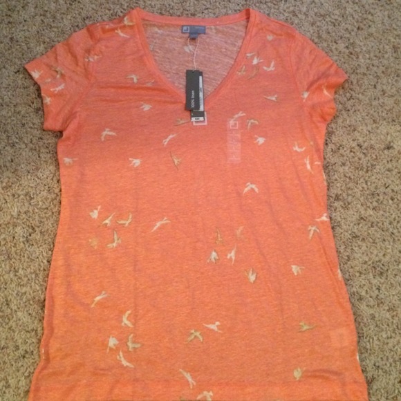 Cute Peach Bird Shirt