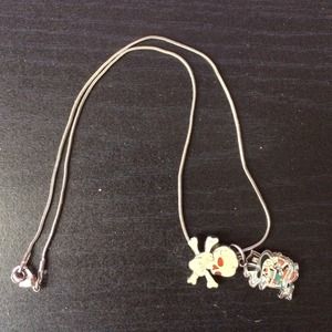 Ed Hardy skull necklace