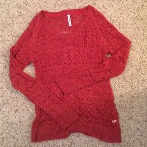 Adorable Lace Knit Sweater