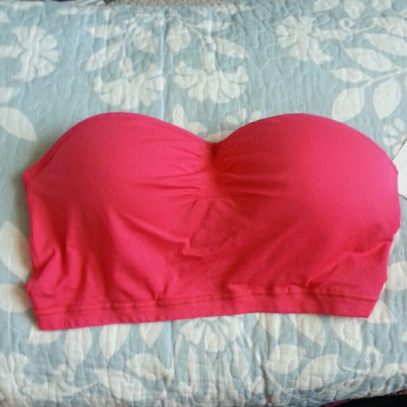 NWT pink bandeau top