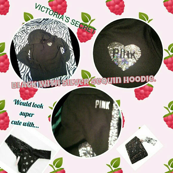 π¦ππ¦ Bundled π Black Silver Bling Hoodie - Picture 3 of 3