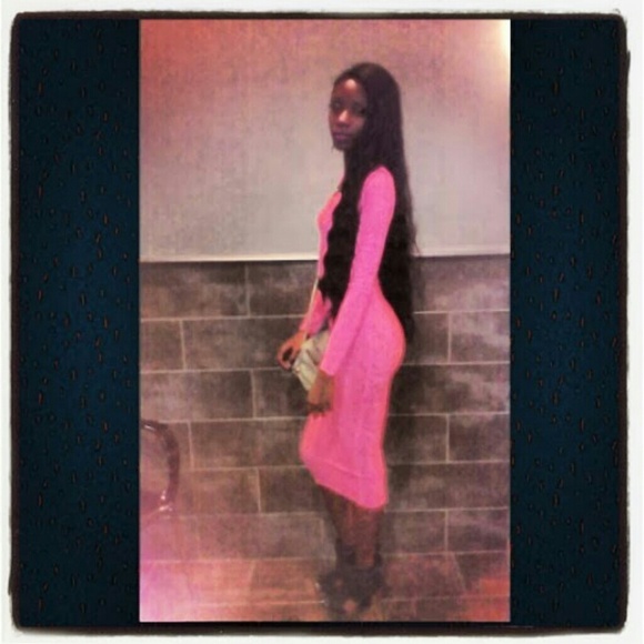 HOT PINK DRESS (MIDI)