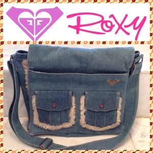 🌀Roxy Denim School Shoulder Bag🌀