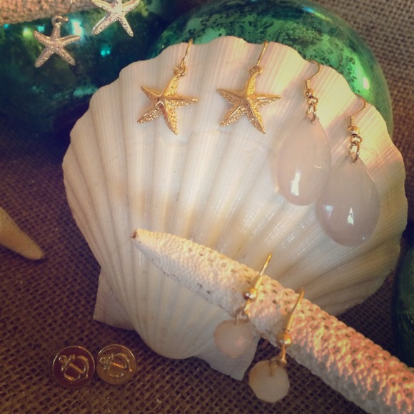 Trendy earrings $5/pair.