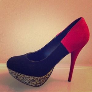 Super Sexy Color Block Heels!