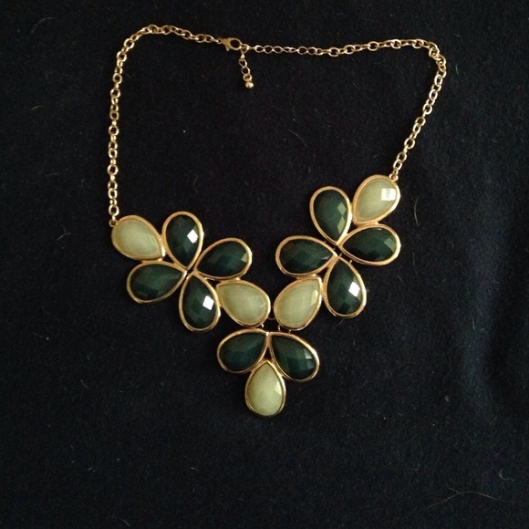 Navy blue necklace