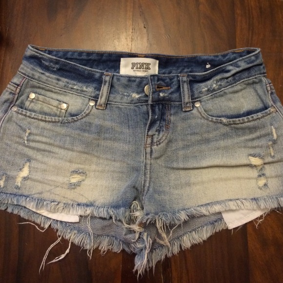 Victoria secret PINK!denim shorts