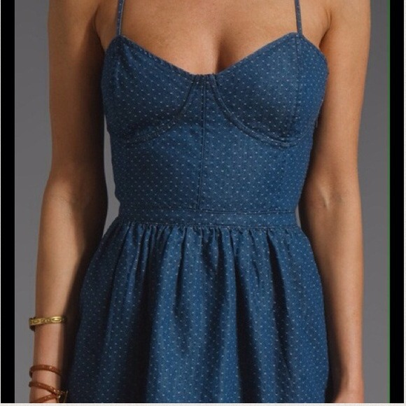 Free People Dresses & Skirts - Free People Polka Bustier Dress
