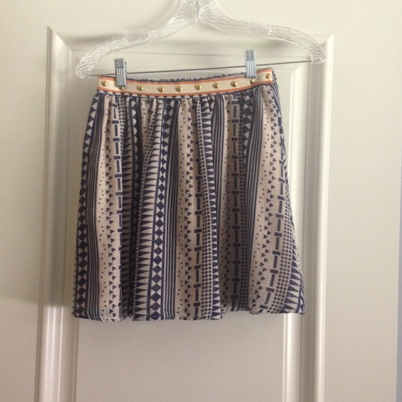 Nordstrom patterned skirt