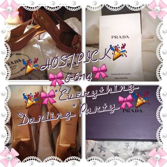 🎉HP🎉 PRADA Antic Daily in Camel