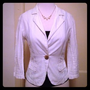 💕 Forever 21 Casual White Cardigan