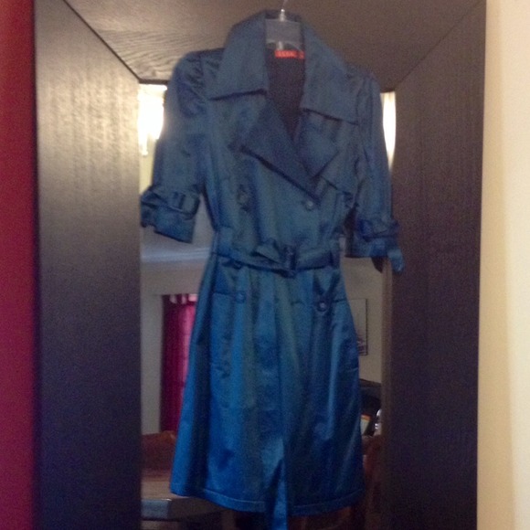 Fun Blue Trench