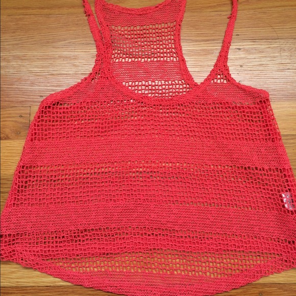 💖Coral pink met cropped tank💖 - Picture 1 of 1