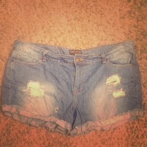 Cute Distressed Shorts