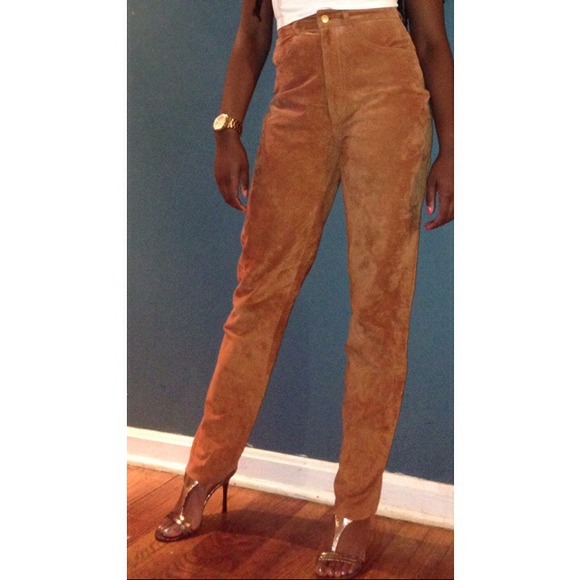 Pants - Vintage Suede Pants