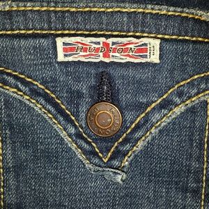 Hudson Low Rise Capri Jeans