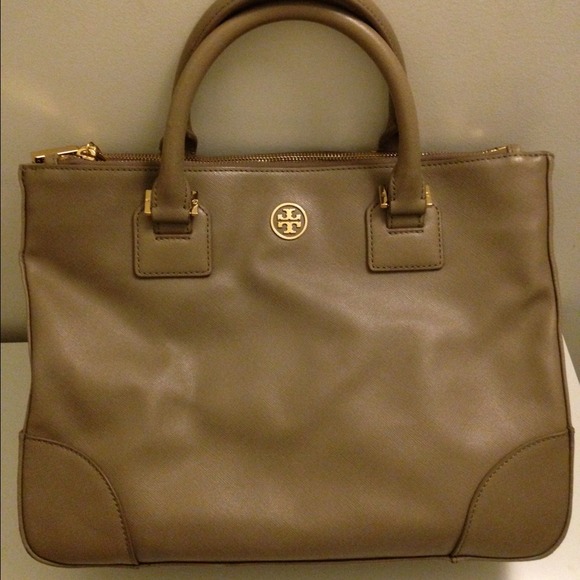 Tory Burch Robinson Double Zip Tote