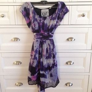 Purple/Pink Acid Drip Dress