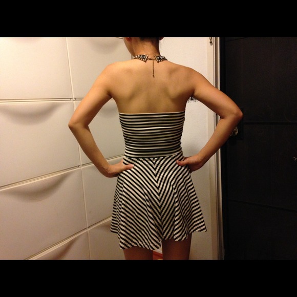 🎉HP!🎉American Apparel tube striped mini dress - Picture 4 of 4