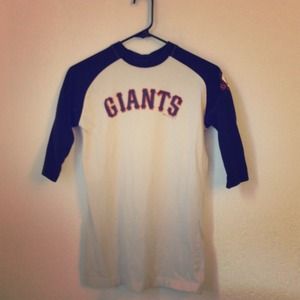 Giants baseball half sleeve