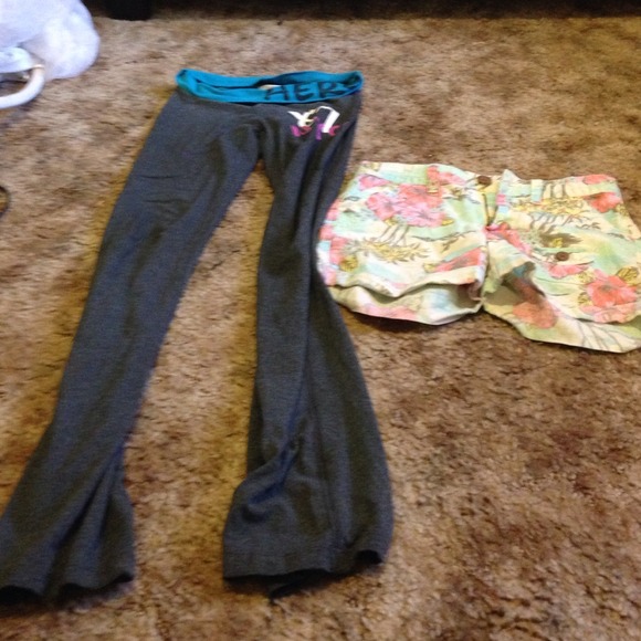 Bahamas shorts/ yoga pants