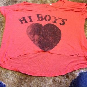"Hi-boys" loose top