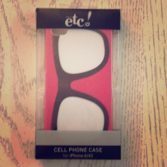 iPhone 4/4s nerd glasses case